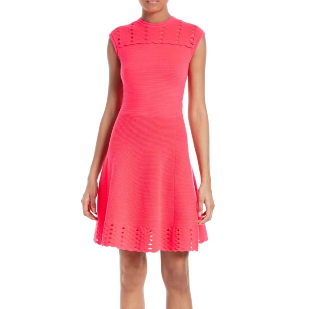 Ted Baker Zaralie Jacquard Knit Skater Dress 2/6
